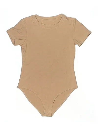 Pre-owned Unbranded Bodysuit In Brown