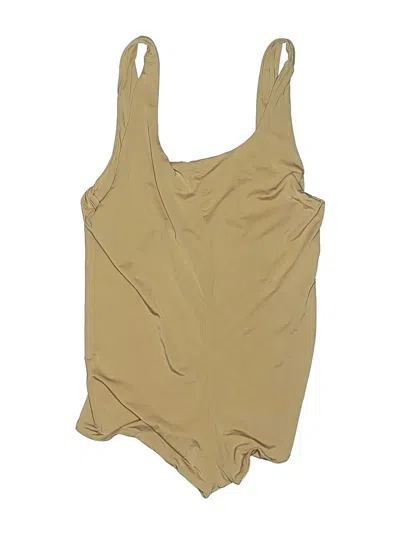 Pre-owned Unbranded Bodysuit In Brown