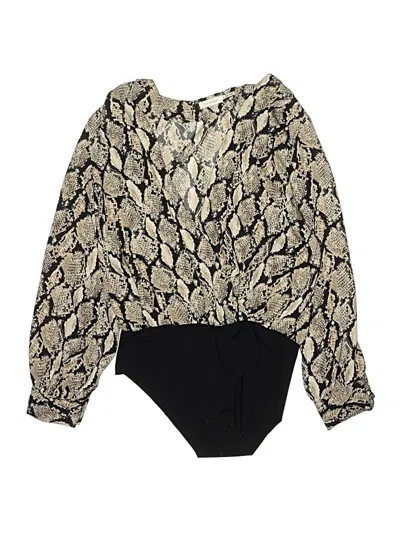 Pre-owned Unbranded Bodysuit In Brown