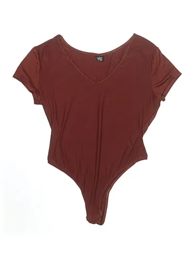 Pre-owned Unbranded Bodysuit In Brown