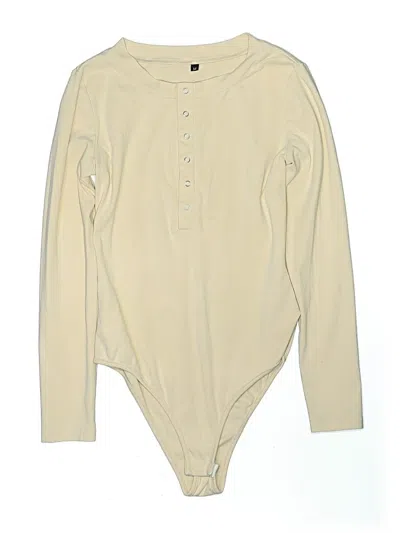 Pre-owned Unbranded Bodysuit In Brown