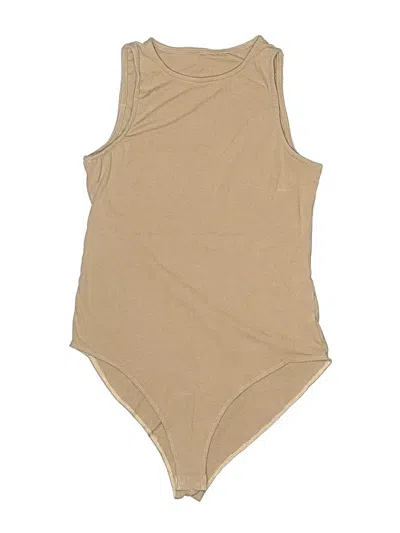 Pre-owned Unbranded Bodysuit In Brown