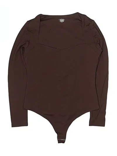 Pre-owned Unbranded Bodysuit In Brown