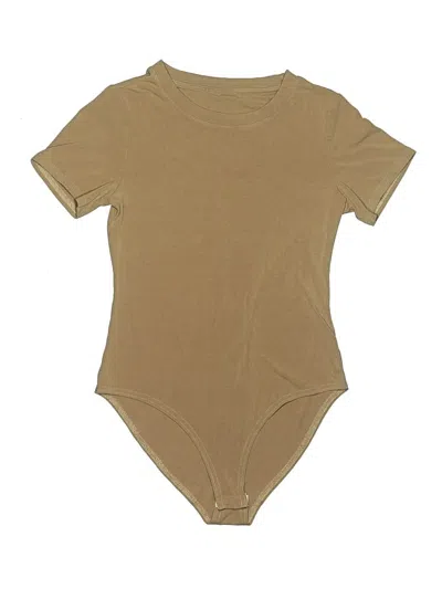 Pre-owned Unbranded Bodysuit In Brown