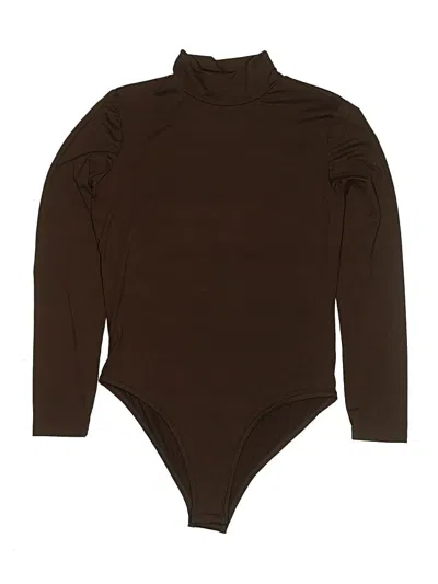 Pre-owned Unbranded Bodysuit In Brown