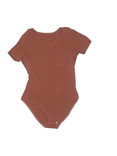 Pre-owned Unbranded Bodysuit In Brown