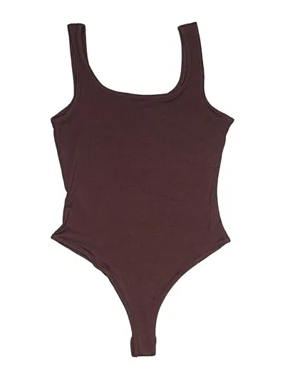 Pre-owned Unbranded Bodysuit In Brown