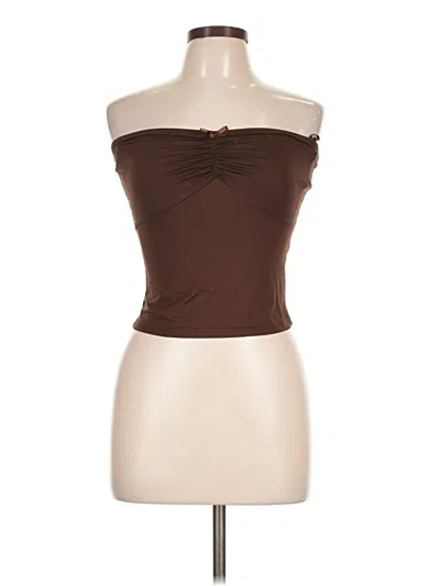 Pre-owned Unbranded Bodysuit In Brown