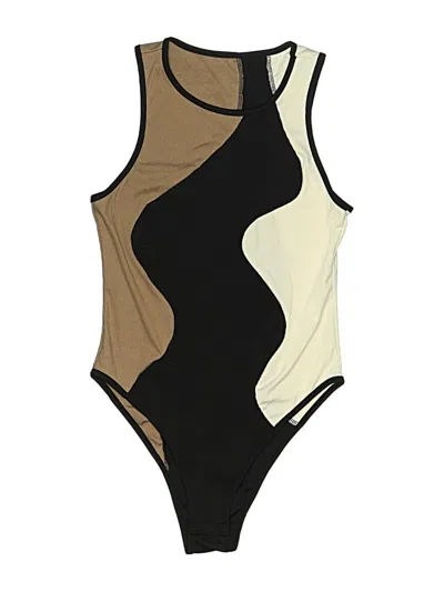 Pre-owned Unbranded Bodysuit In Brown