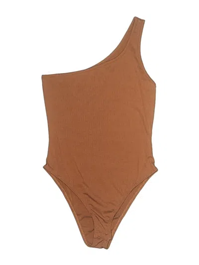 Pre-owned Unbranded Bodysuit In Brown