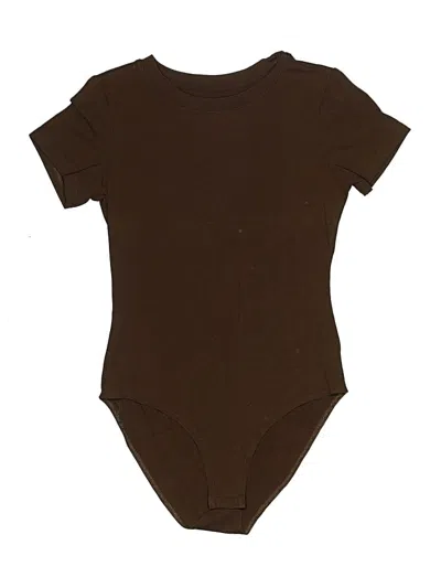 Pre-owned Unbranded Bodysuit In Brown