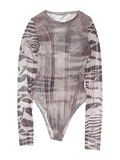 Pre-owned Unbranded Bodysuit In Gray