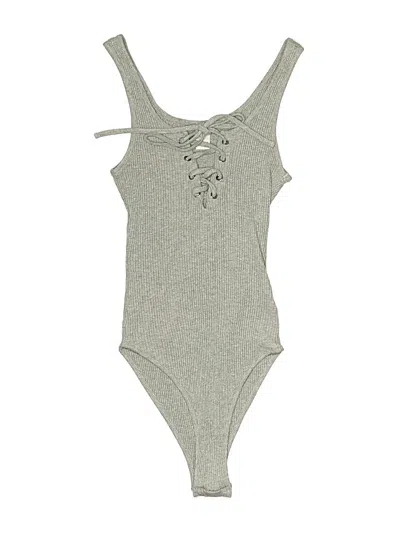 Pre-owned Unbranded Bodysuit In Gray