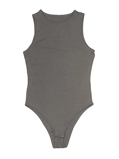 Pre-owned Unbranded Bodysuit In Gray