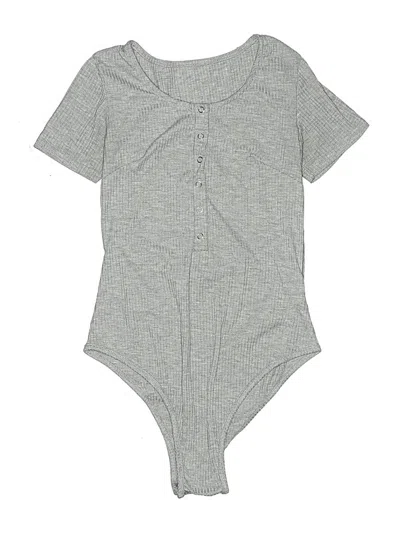 Pre-owned Unbranded Bodysuit In Gray