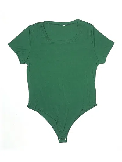 Pre-owned Unbranded Bodysuit In Green