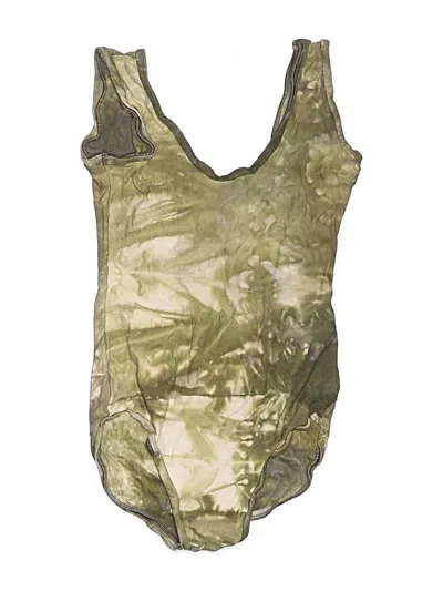 Pre-owned Unbranded Bodysuit In Green