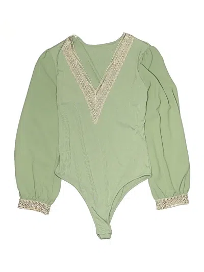 Pre-owned Unbranded Bodysuit In Green