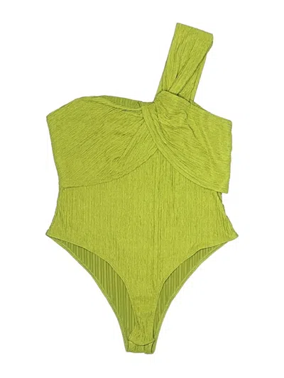 Pre-owned Unbranded Bodysuit In Green