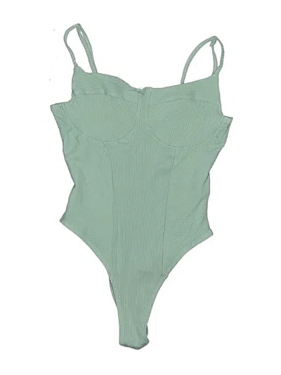 Pre-owned Unbranded Bodysuit In Green