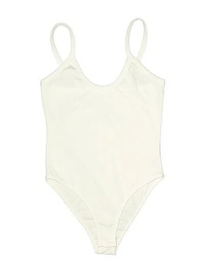 Pre-owned Unbranded Bodysuit In Ivory