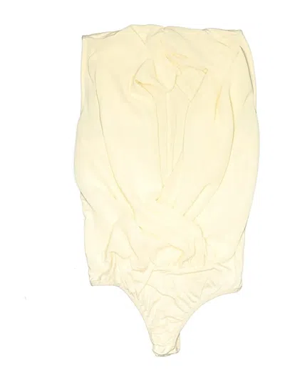Pre-owned Unbranded Bodysuit In Ivory