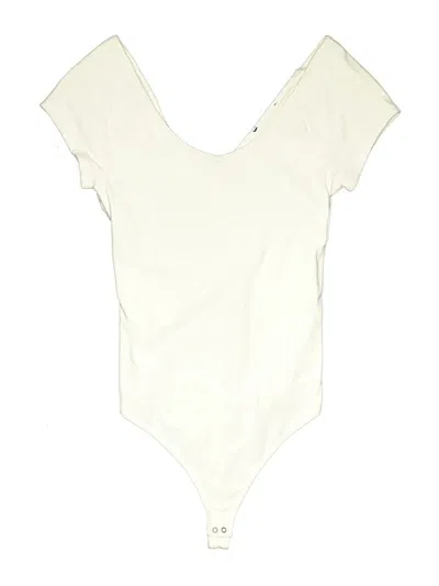 Pre-owned Unbranded Bodysuit In Ivory