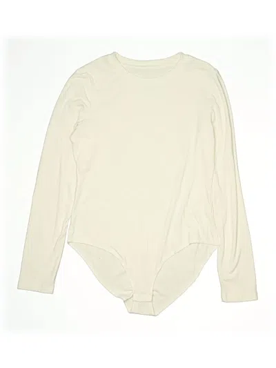 Pre-owned Unbranded Bodysuit In Ivory