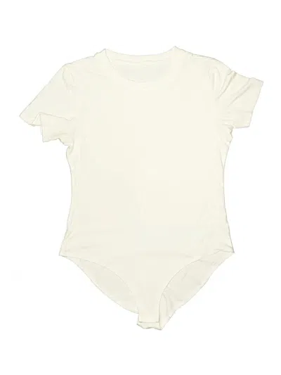 Pre-owned Unbranded Bodysuit In Ivory