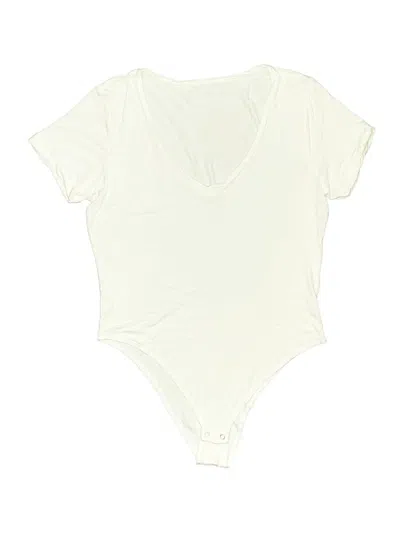 Pre-owned Unbranded Bodysuit In Ivory