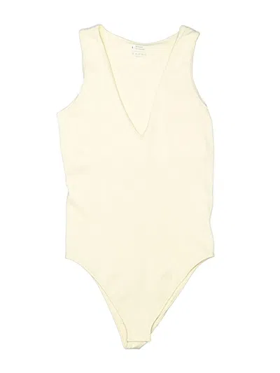 Pre-owned Unbranded Bodysuit In Ivory