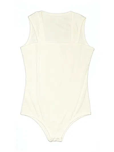 Pre-owned Unbranded Bodysuit In Ivory