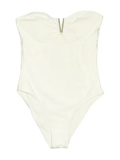 Pre-owned Unbranded Bodysuit In Ivory