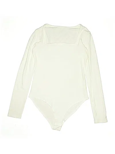 Pre-owned Unbranded Bodysuit In Ivory