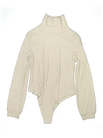 Pre-owned Unbranded Bodysuit In Ivory