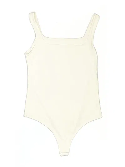 Pre-owned Unbranded Bodysuit In Ivory