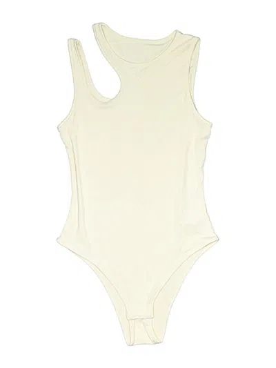 Pre-owned Unbranded Bodysuit In Ivory