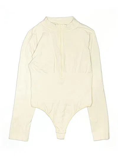 Pre-owned Unbranded Bodysuit In Ivory