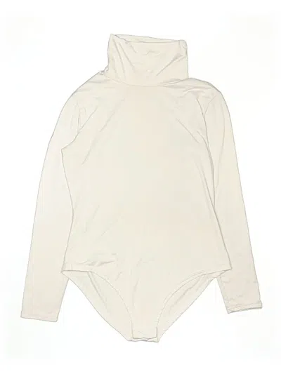 Pre-owned Unbranded Bodysuit In Ivory