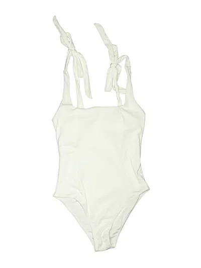 Pre-owned Unbranded Bodysuit In Ivory