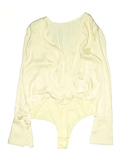 Pre-owned Unbranded Bodysuit In Ivory