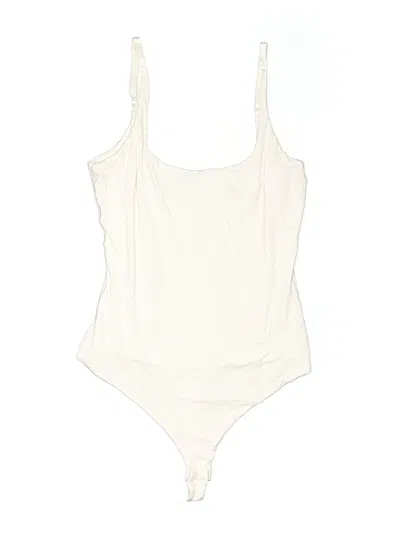 Pre-owned Unbranded Bodysuit In Ivory