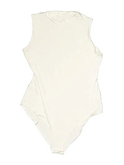 Pre-owned Unbranded Bodysuit In Ivory