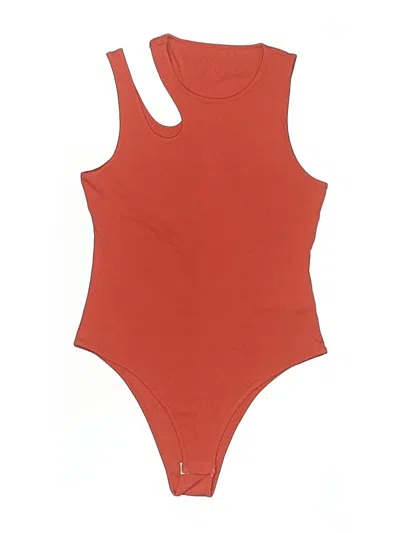 Pre-owned Unbranded Bodysuit In Orange