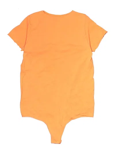 Pre-owned Unbranded Bodysuit In Orange