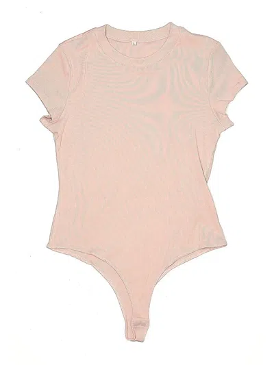 Pre-owned Unbranded Bodysuit In Pink