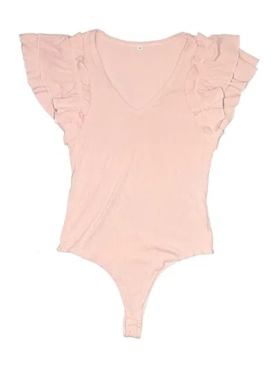 Pre-owned Unbranded Bodysuit In Pink
