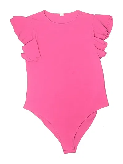 Pre-owned Unbranded Bodysuit In Pink