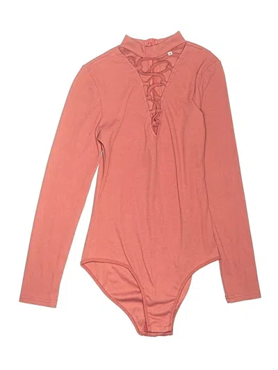 Pre-owned Unbranded Bodysuit In Pink