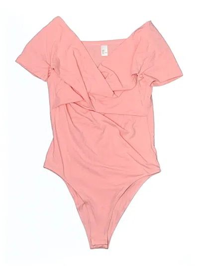 Pre-owned Unbranded Bodysuit In Pink